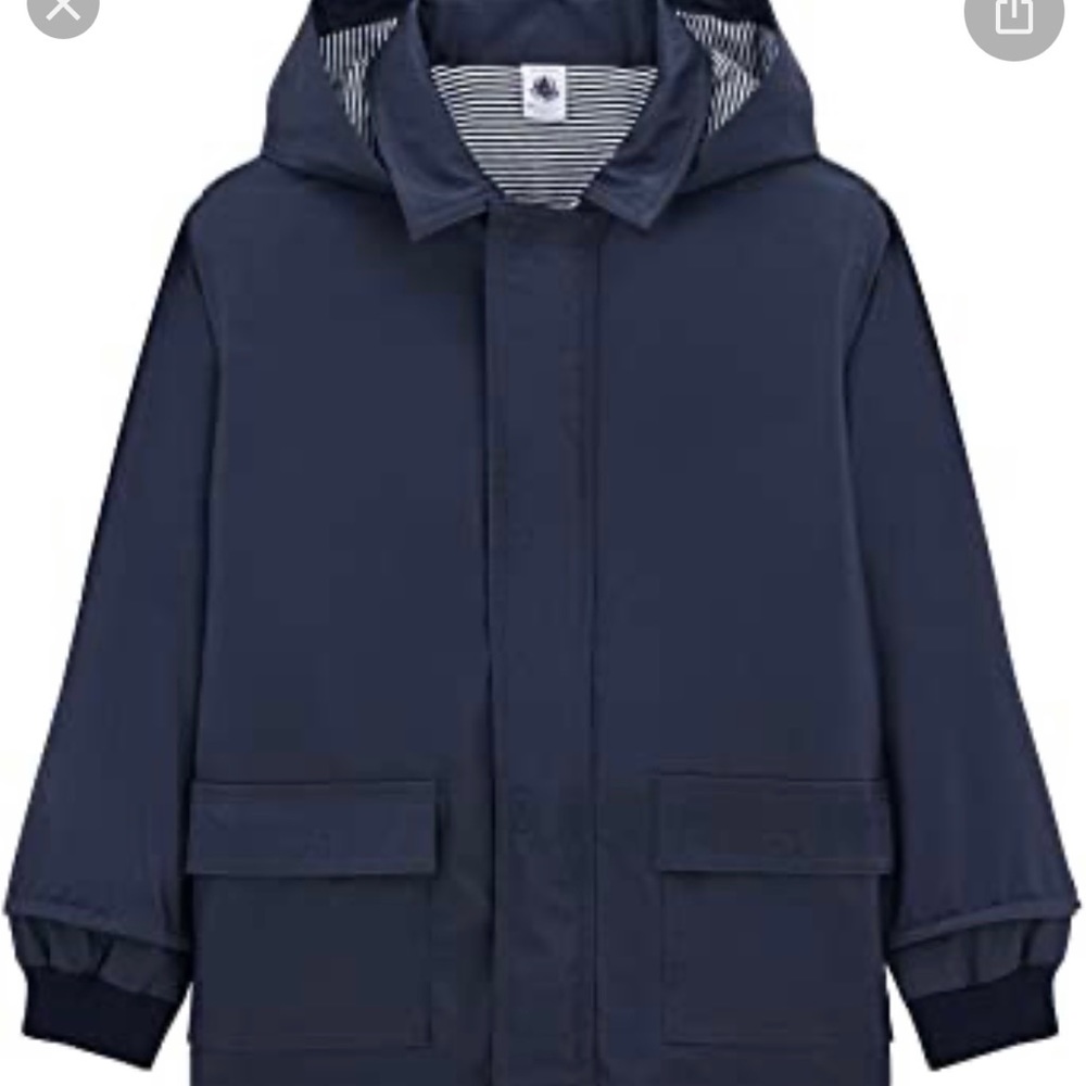 PETIT BATEAU RAINCOAT size 12